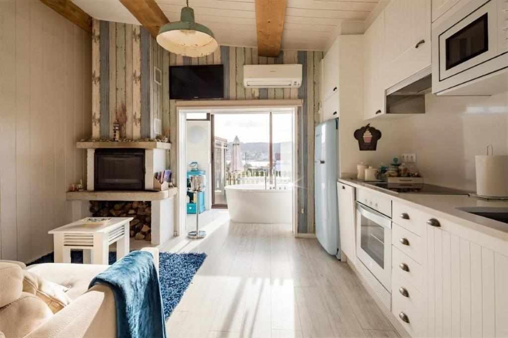 Mar No Camino Terraza Banera Con Vista Al Mar Villa Brens Екстериор снимка